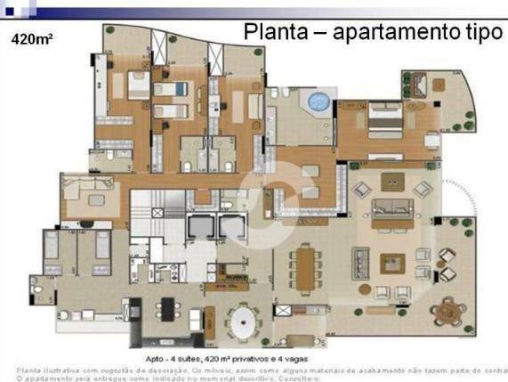 Apartamento à venda com 4 quartos, 423m² - Boa Viagem,Niterói