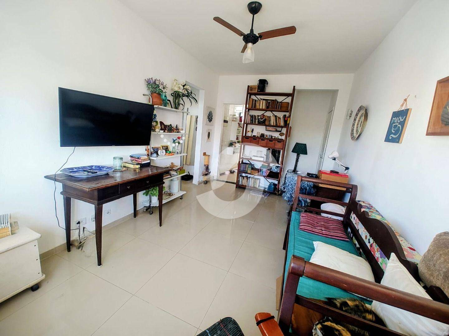  - Apartamento com 2 dormitórios à venda, 60 m² por R$ 490.000,00 - Icaraí - Niterói/RJ