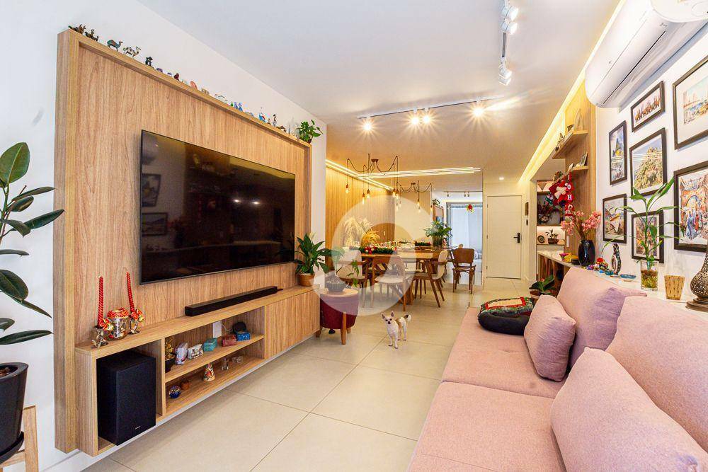  - Apartamento com 3 dormitórios à venda, 128 m² por R$ 1.900.000,00 - Charitas - Niterói/RJ