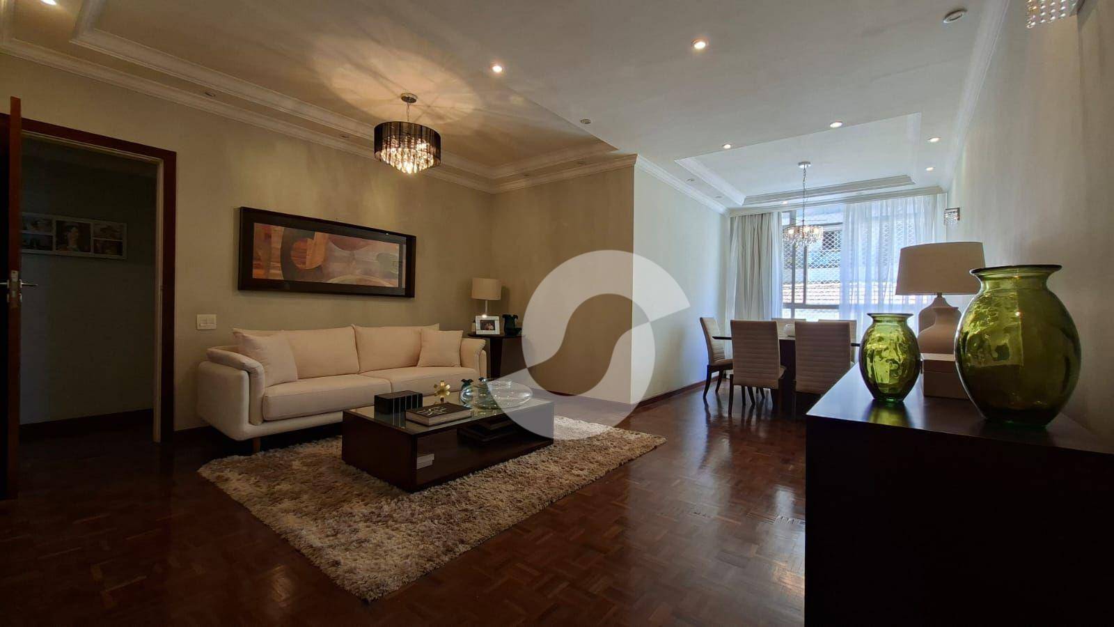 Apartamento à venda com 3 quartos, 155m² - Icaraí,Niterói