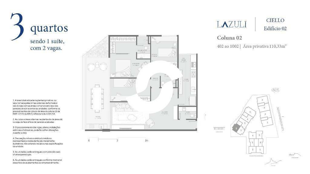  - Apartamento com 3 dormitórios à venda, 110 m² por R$ 2.200.000,00 - Boa Viagem - Niterói/RJ
