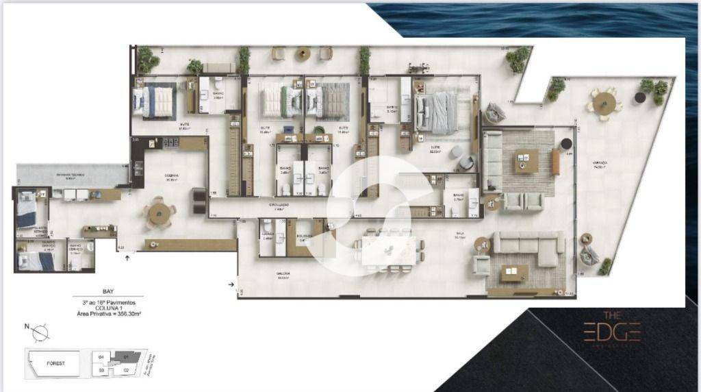 Apartamento à venda com 4 quartos, 451m² - Icaraí,Niterói