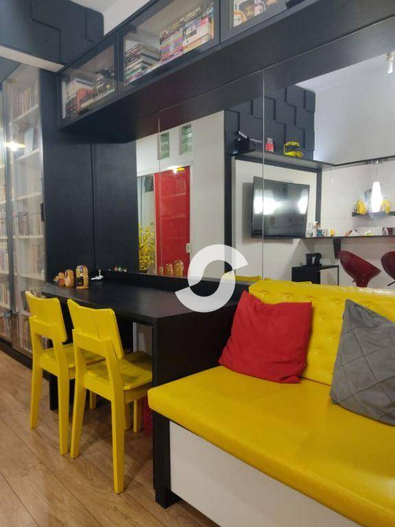 Apartamento à venda com 1 quarto, 42m² - Centro,Niterói
