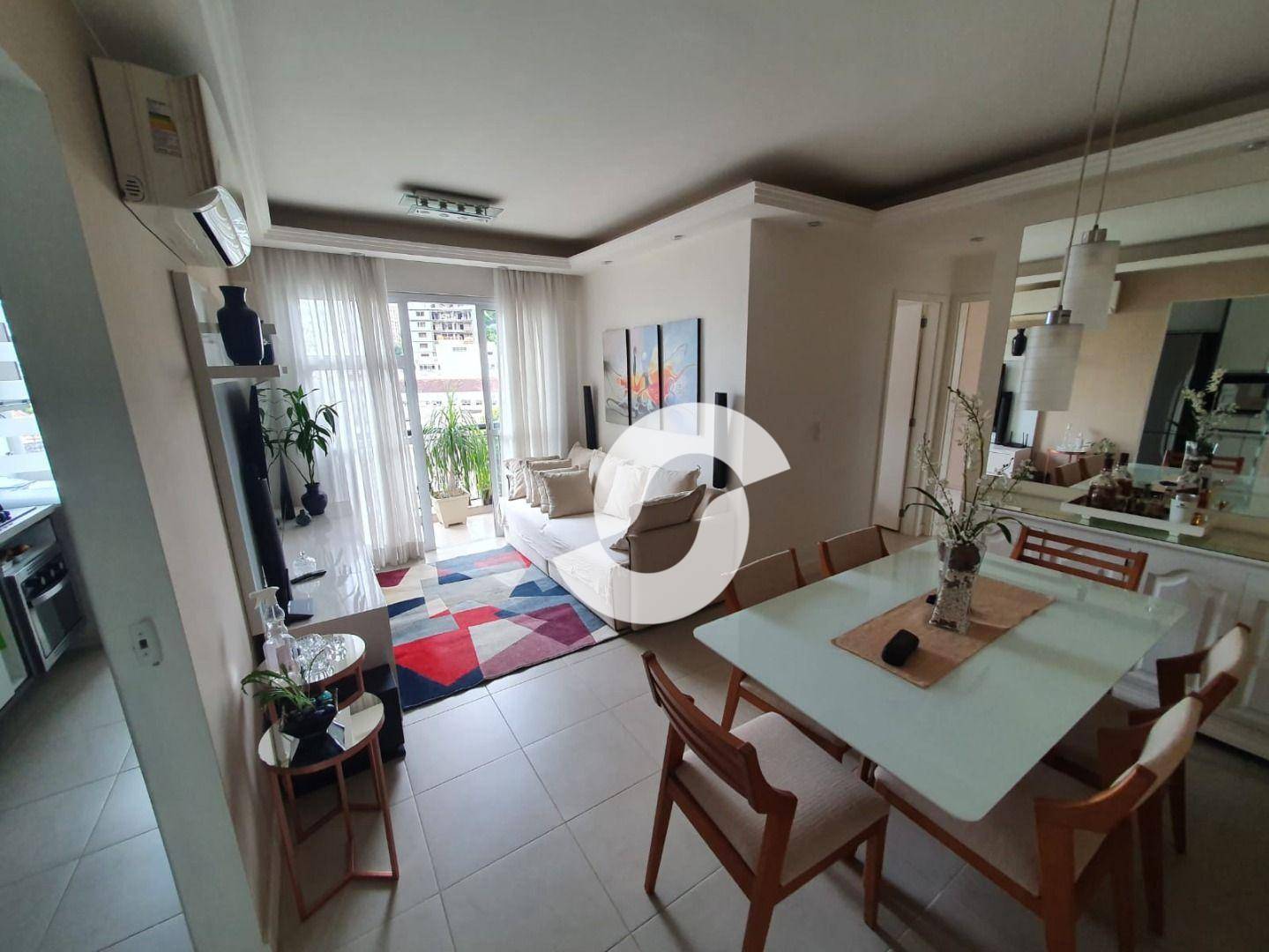 Apartamento à venda com 2 quartos, 55m² - Centro,Niterói
