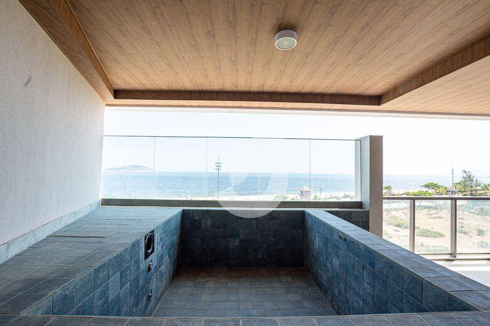  - Apartamento com 3 dormitórios, 2 suítes, piscina na varanda frente mar, escritório à venda, 185 m² por R$ 3.100.000 - Piratininga - Niterói/RJ
