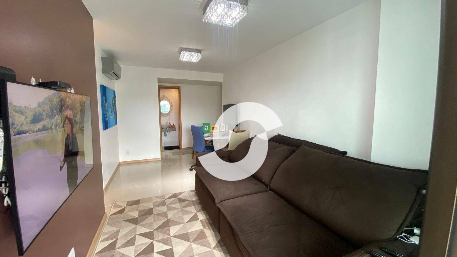  - Apartamento com 2 dormitórios à venda, 72 m² por R$ 980.000,00 - Icaraí - Niterói/RJ