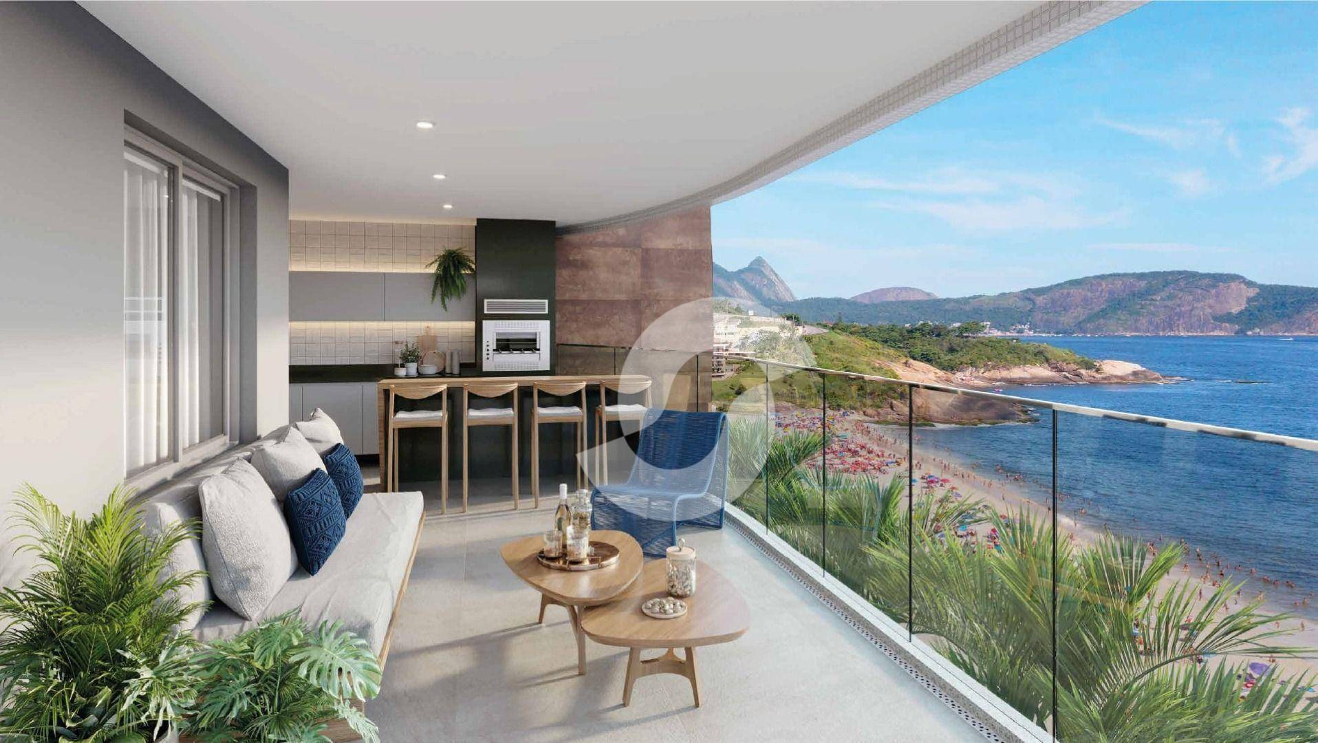 Apartamento à venda com 4 quartos, 158m² - Piratininga,Niterói