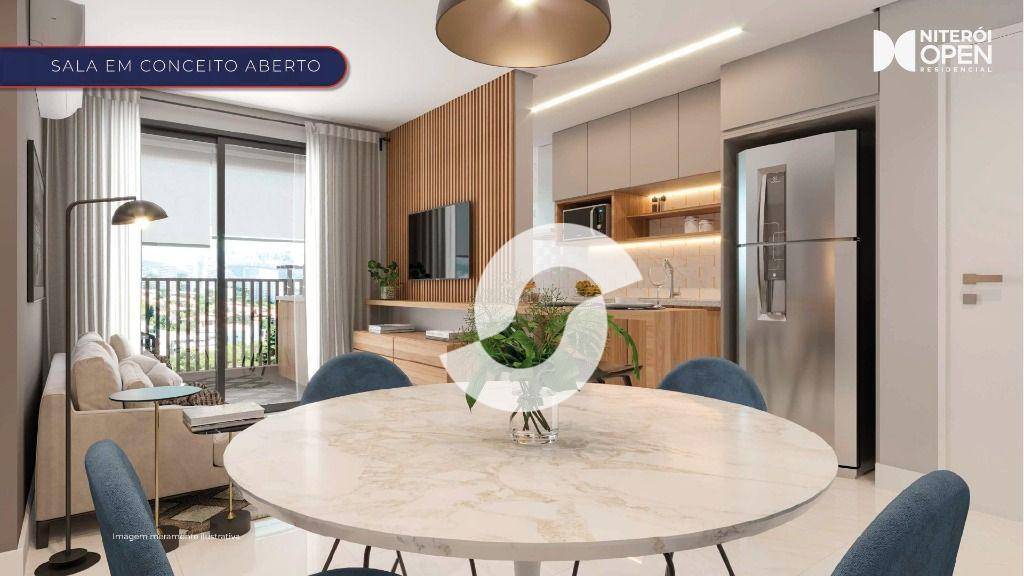  - Apartamento com 2 dormitórios à venda, 50 m² por R$ 360.000,00 - Fonseca - Niterói/RJ