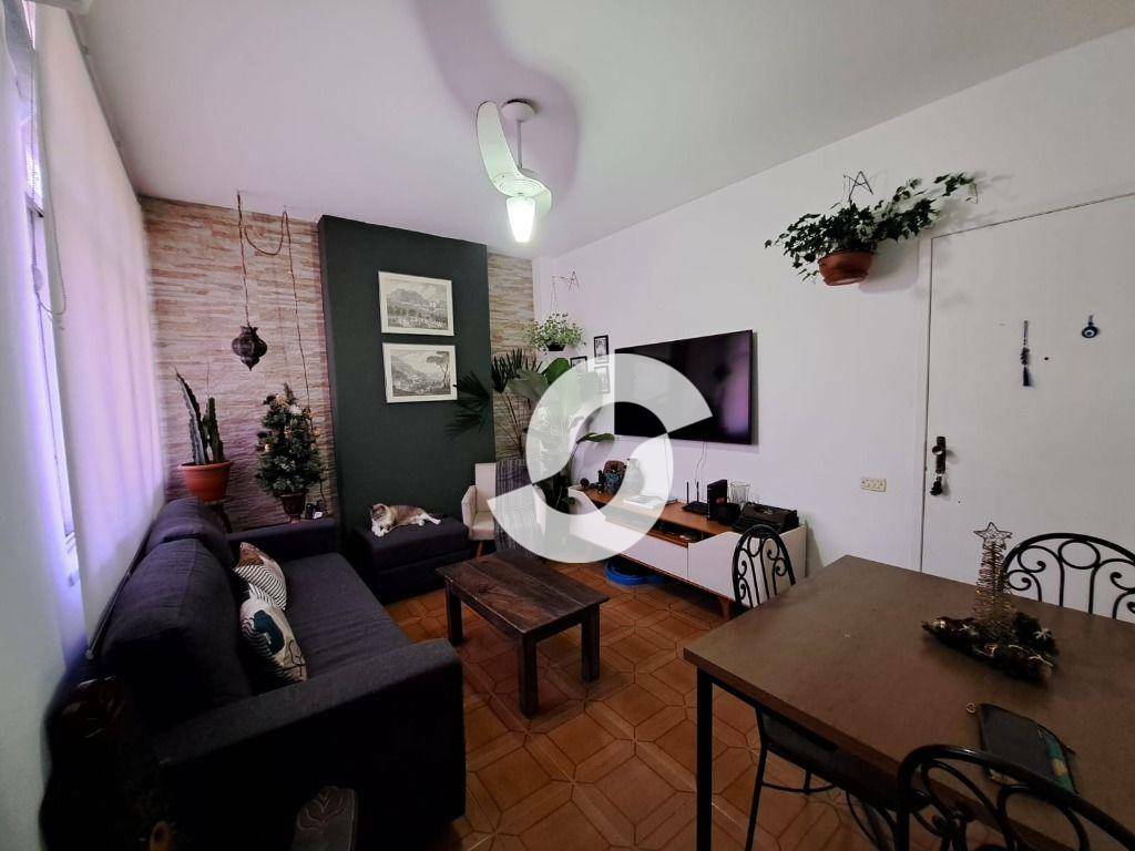  - Apartamento com 2 dormitórios à venda, 55 m² por R$ 399.500,00 - Icaraí - Niterói/RJ
