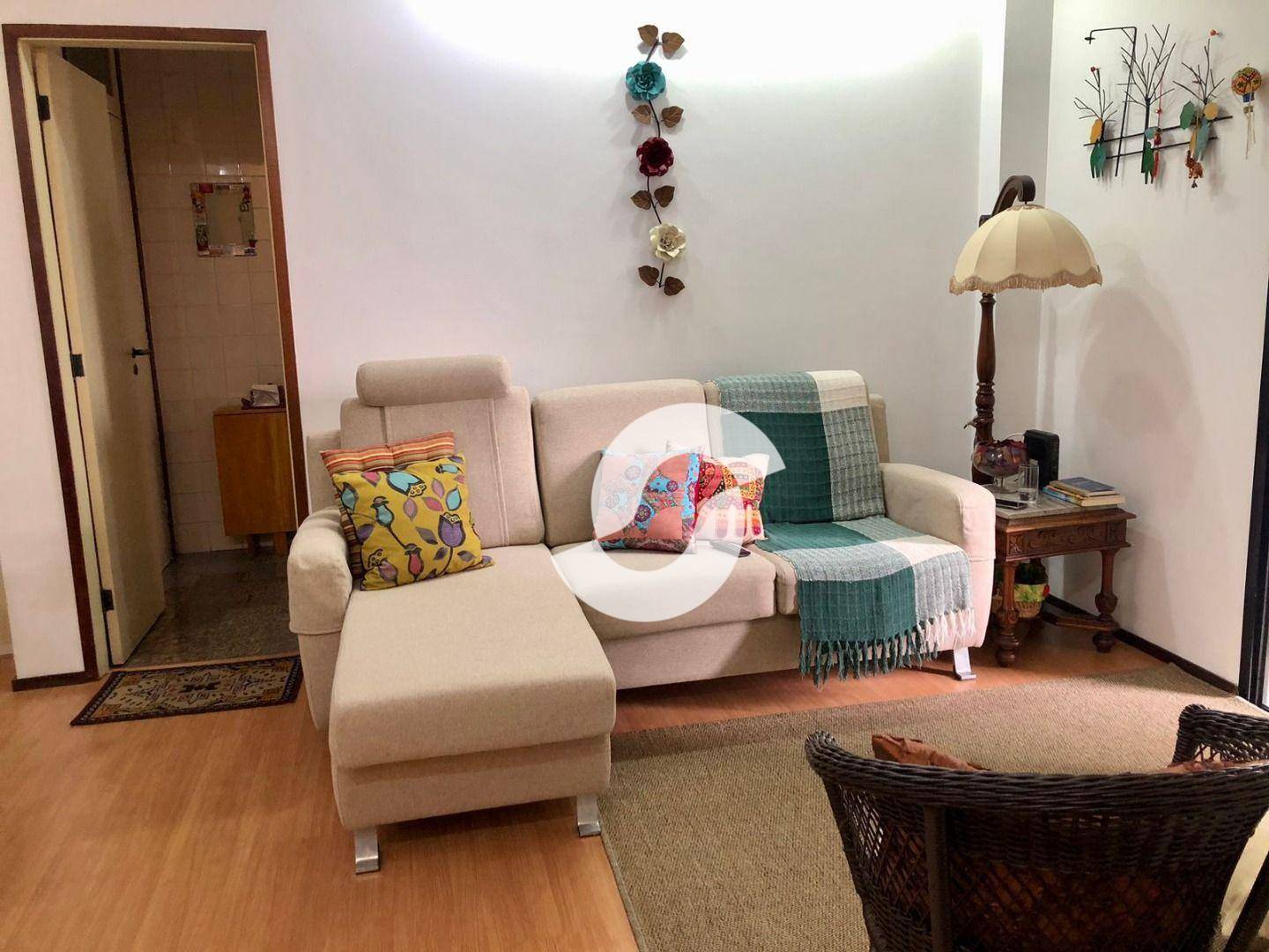  - Apartamento com 2 dormitórios à venda, 70 m² por R$ 490.000,00 - Icaraí - Niterói/RJ