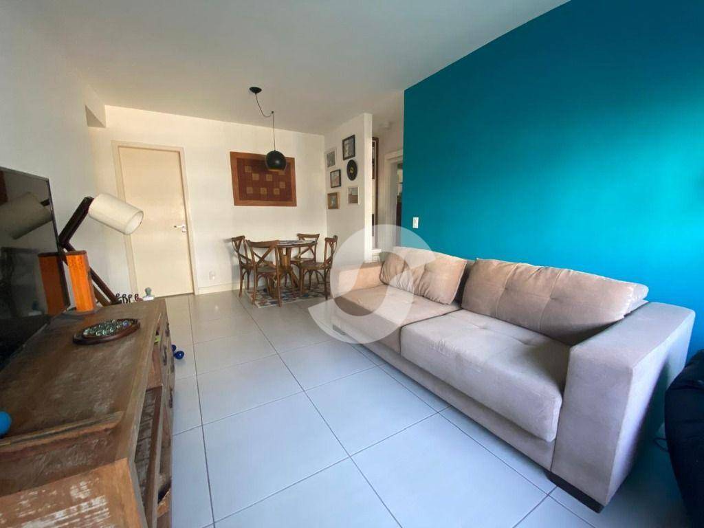  - Apartamento com 1 dormitório à venda, 60 m² por R$ 430.000,00 - Santa Rosa - Niterói/RJ