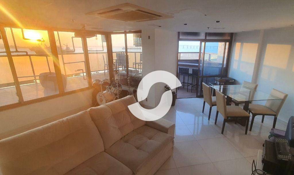  - Cobertura em apart hotel com vista panorâmica mar no Gragoatá, com vaga própria e lazer! R$900mil - Niterói/RJ