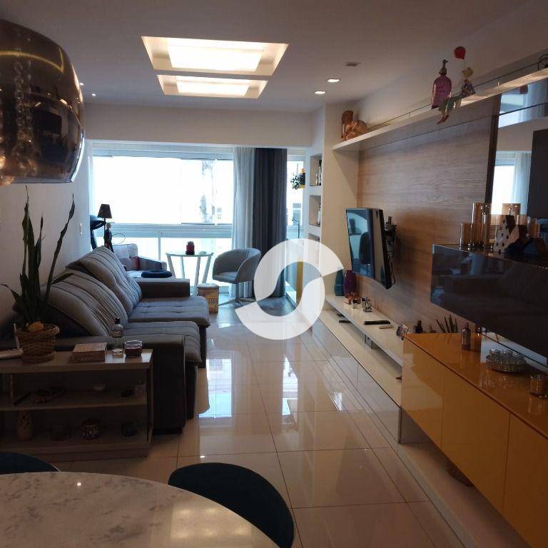 - Apartamento com 3 dormitórios à venda, 115 m² por R$ 1.950.000,00 - Icaraí - Niterói/RJ