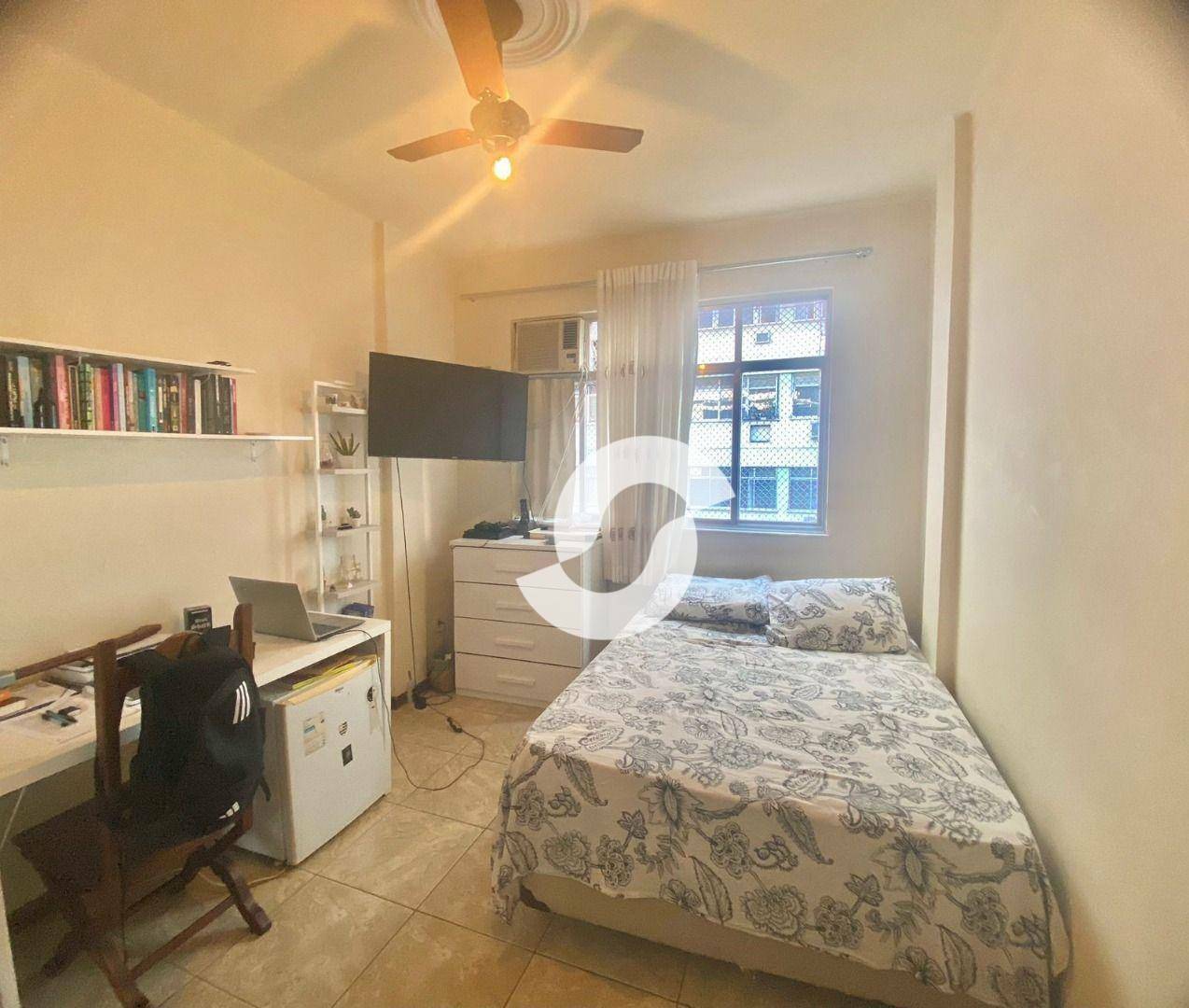  - Apartamento com 3 dormitórios à venda, 110 m² por R$ 700.000,00 - Icaraí - Niterói/RJ