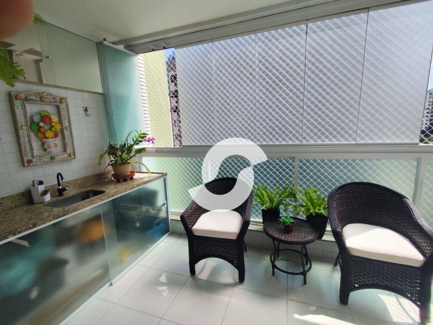  - Apartamento à venda, 85 m² por R$ 840.000,00 - Icaraí - Niterói/RJ