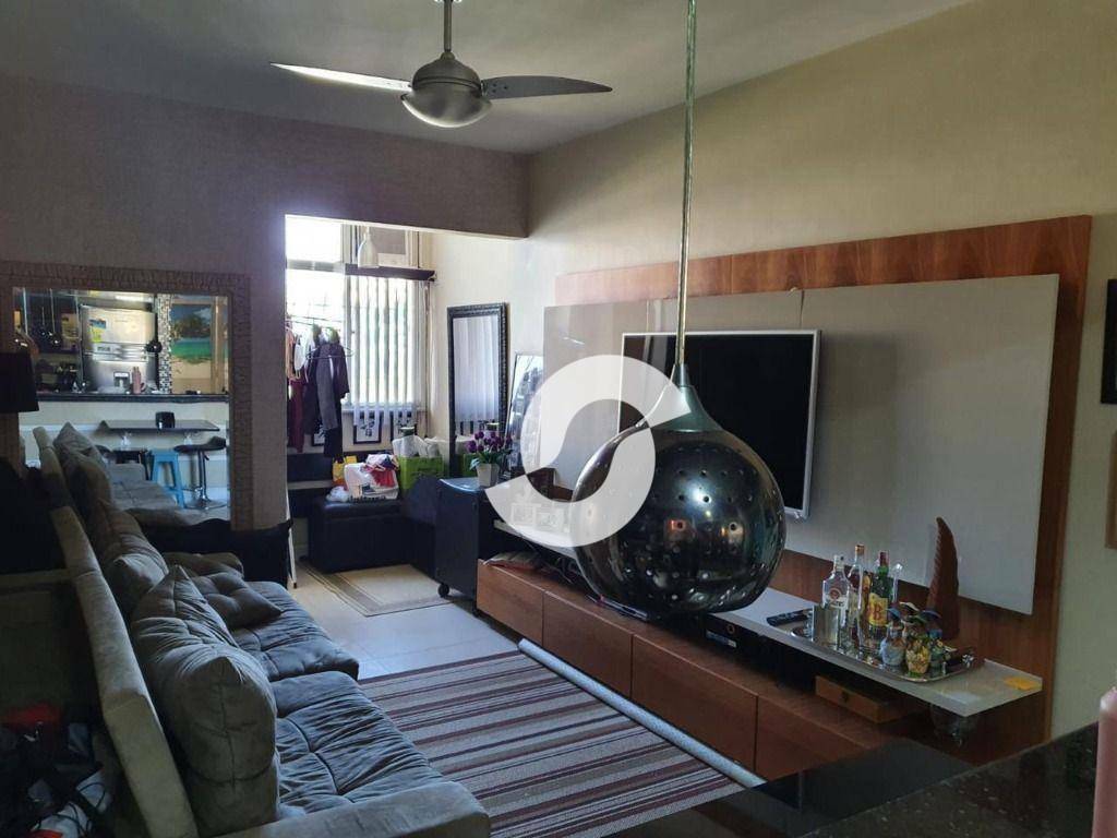  - Apartamento à venda, 77 m² por R$ 595.000,00 - Centro - Niterói/RJ