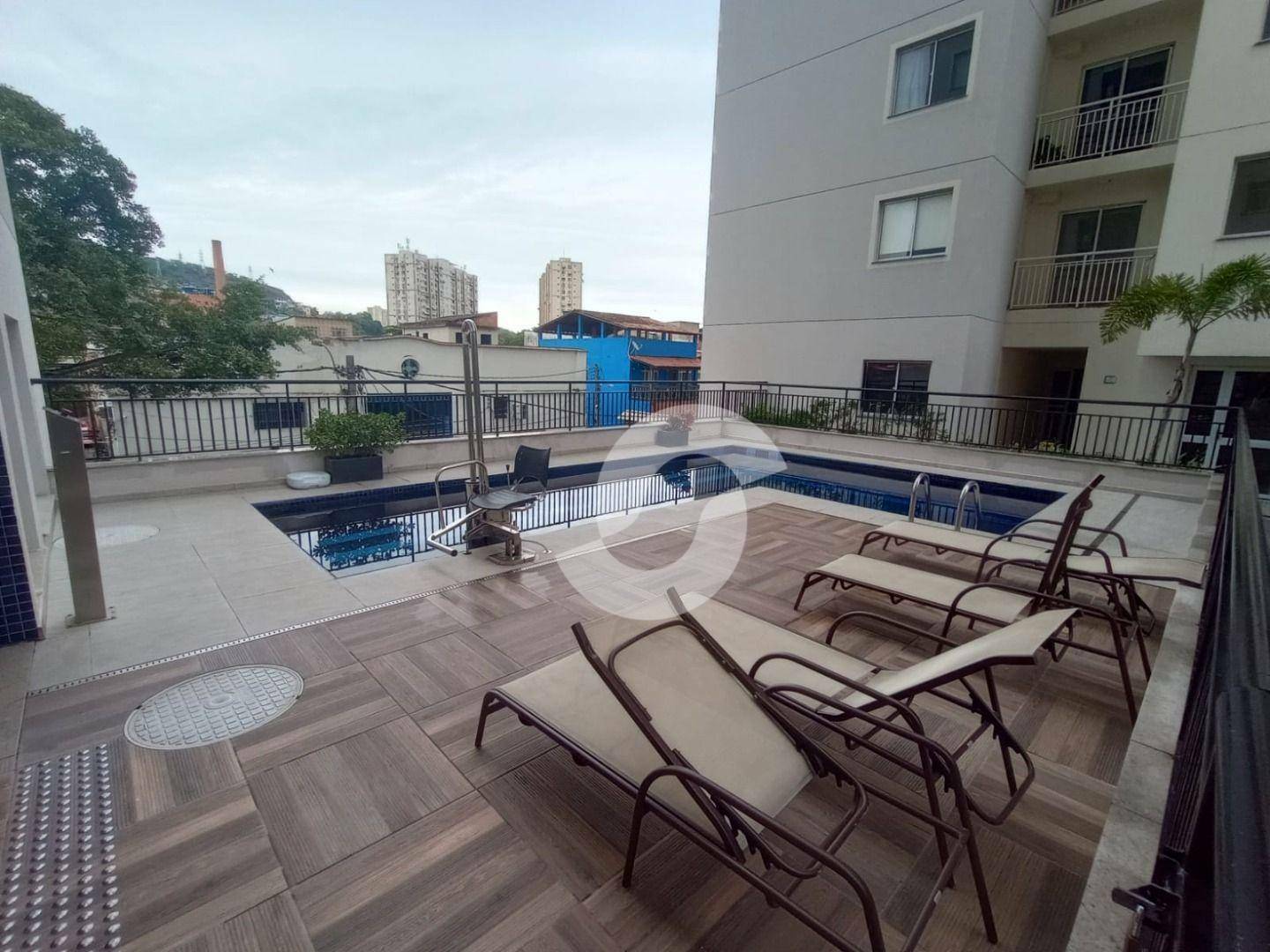 Apartamento à venda com 2 quartos, 46m² - Centro,Niterói