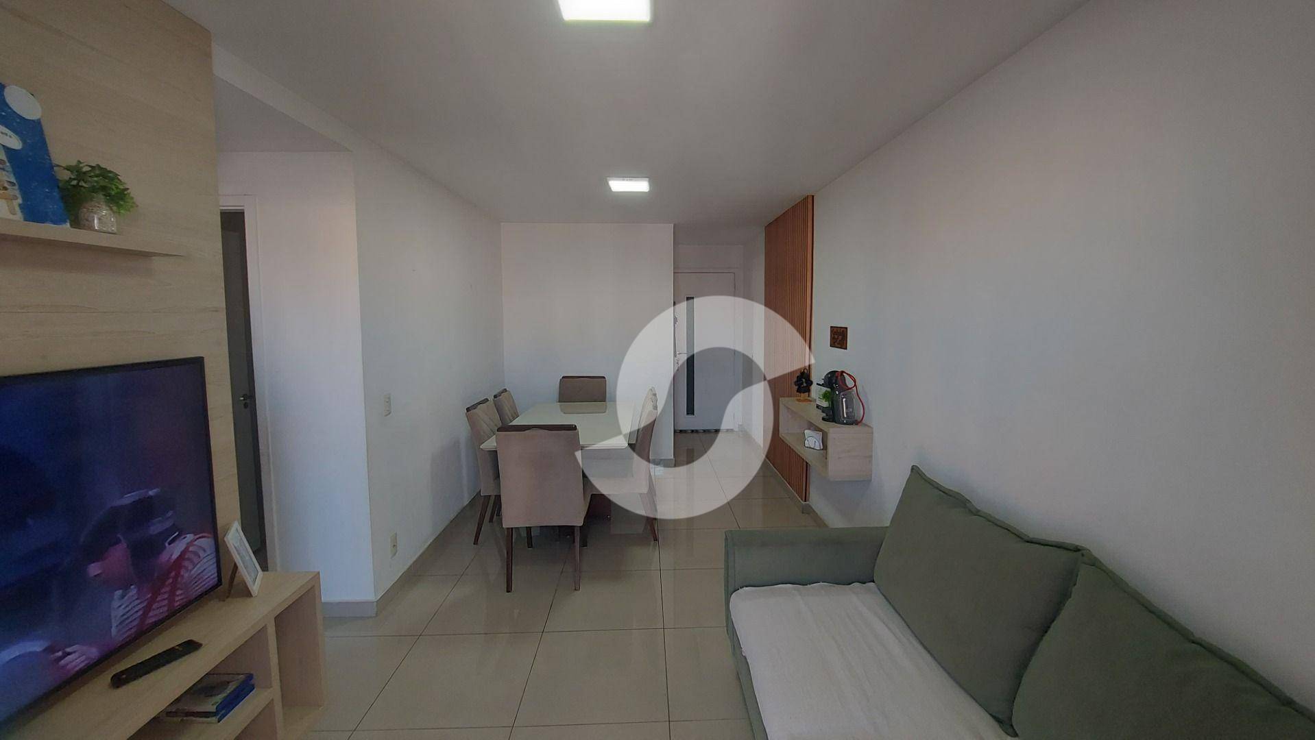 Apartamento à venda com 3 quartos, 75m² - Centro,Niterói