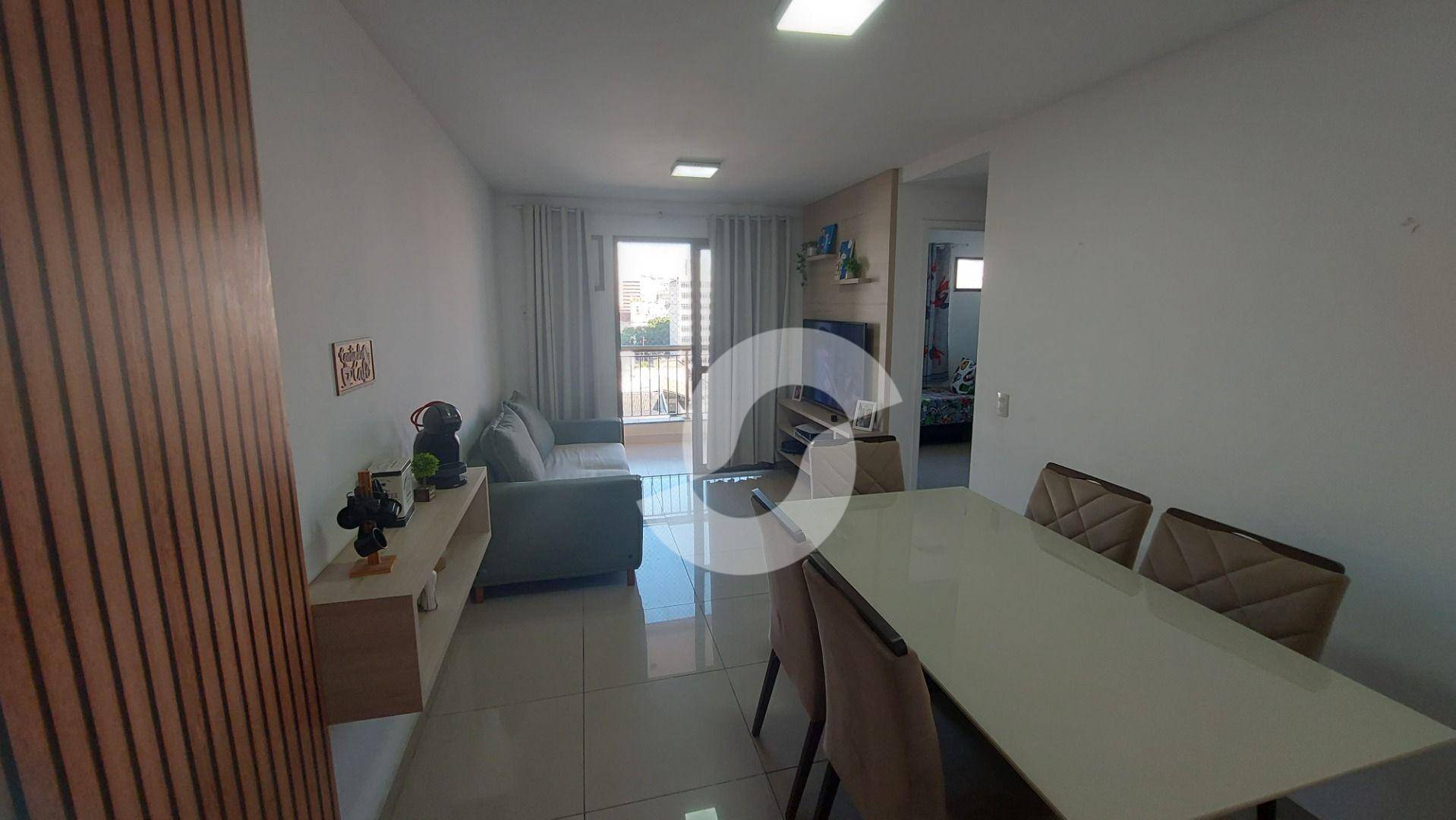  - Apartamento com 3 dormitórios à venda, 75 m² por R$ 500.000,00 - Centro - Niterói/RJ