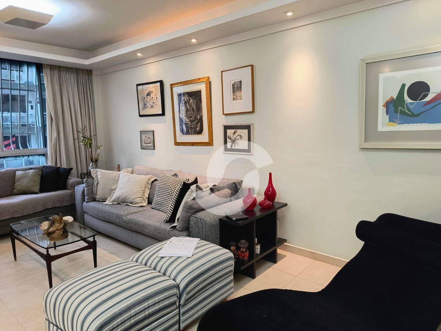 Apartamento à venda com 3 quartos, 136m² - Icaraí,Niterói