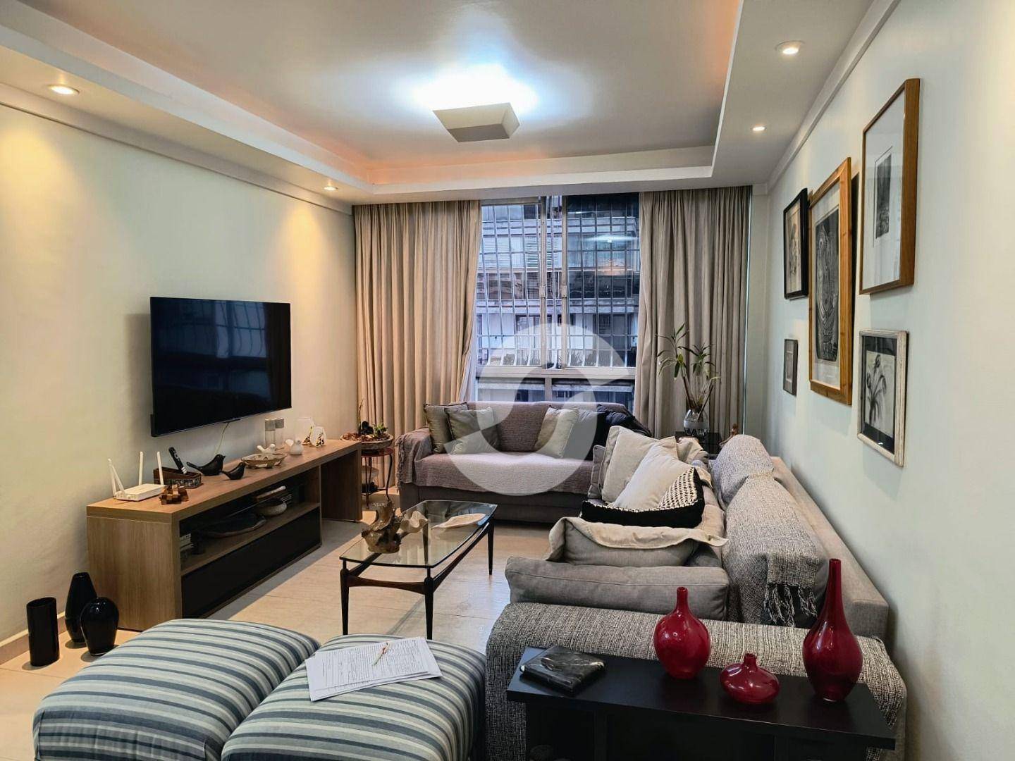 Apartamento à venda com 3 quartos, 136m² - Icaraí,Niterói