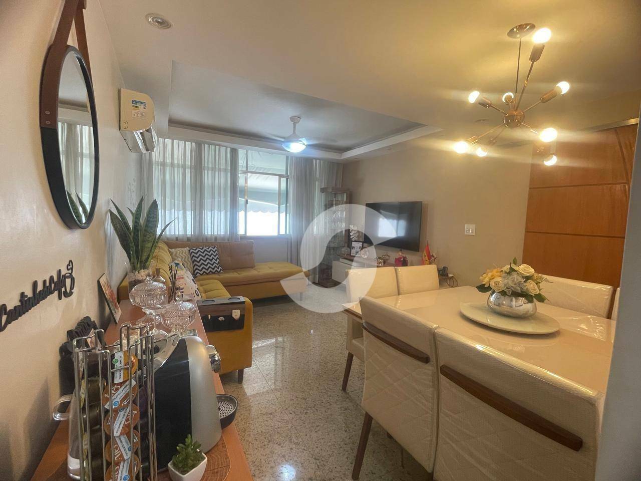  - Apartamento com 3 dormitórios à venda, 111 m² por R$ 750.000,00 - Icaraí - Niterói/RJ