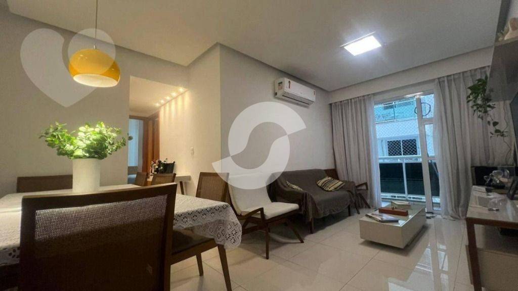  - Apartamento com 2 dormitórios à venda, 72 m² por R$ 649.000,00 - Santa Rosa - Niterói/RJ