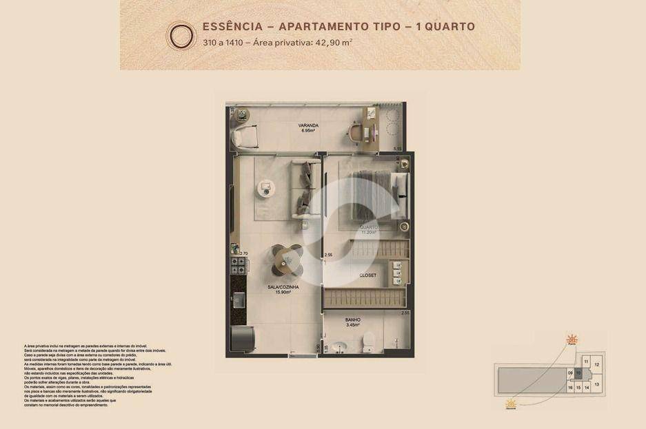 Apartamento à venda com 1 quarto, 42m² - Icaraí,Niterói