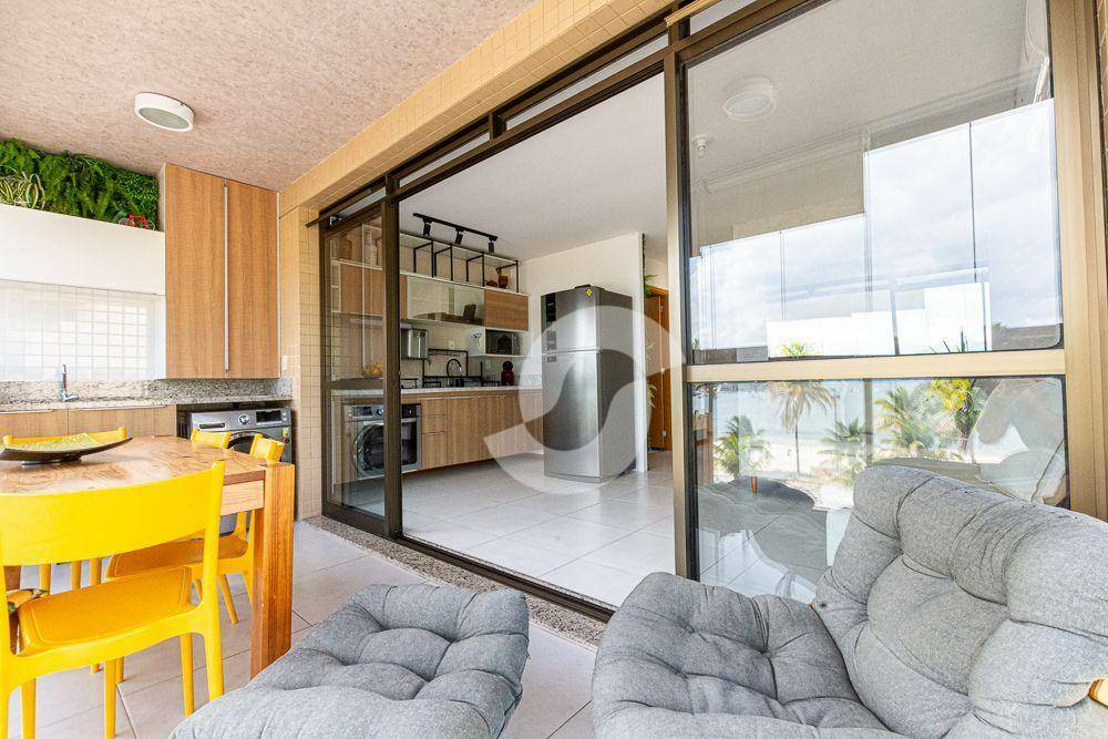  - Loft com 2 quartos sendo 1 suíte. Vista total mar!