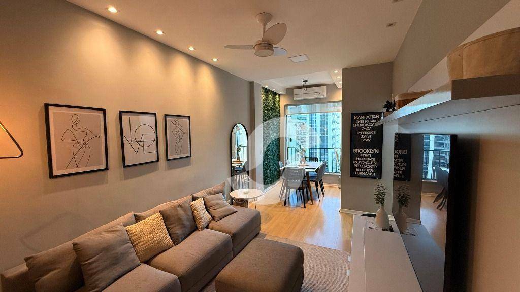  - Apartamento com 2 dormitórios à venda, 90 m² por R$ 690.000,00 - Icaraí - Niterói/RJ