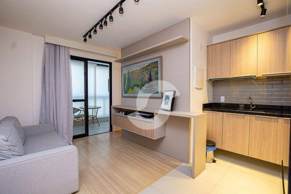  - Apartamento com 1 dormitório à venda, 40 m² por R$ 550.000,00 - Icaraí - Niterói/RJ
