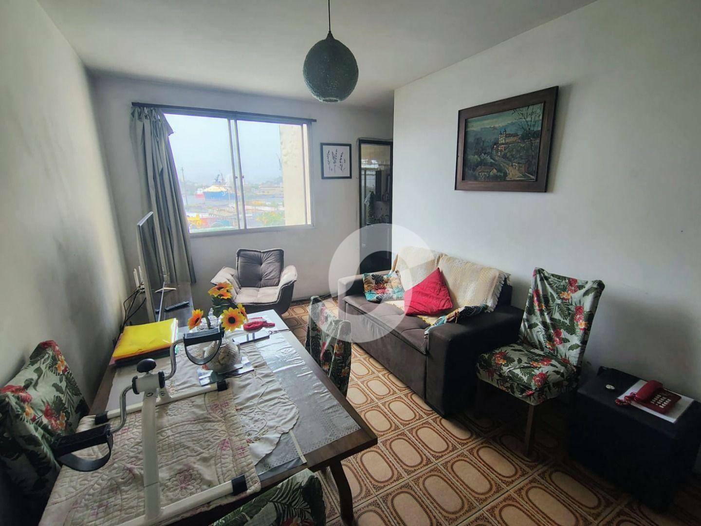  - Apartamento com 2 quartos e vaga à venda, 55 m² por R$ 331.000 - Ponta D Areia - Niterói/RJ