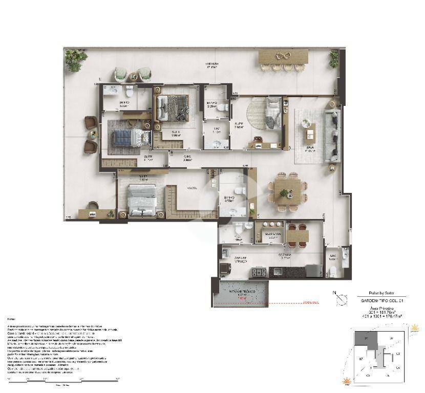  - Apartamento com 4 dormitórios à venda, 178 m² por R$ 3.200.000,00 - Icaraí - Niterói/RJ