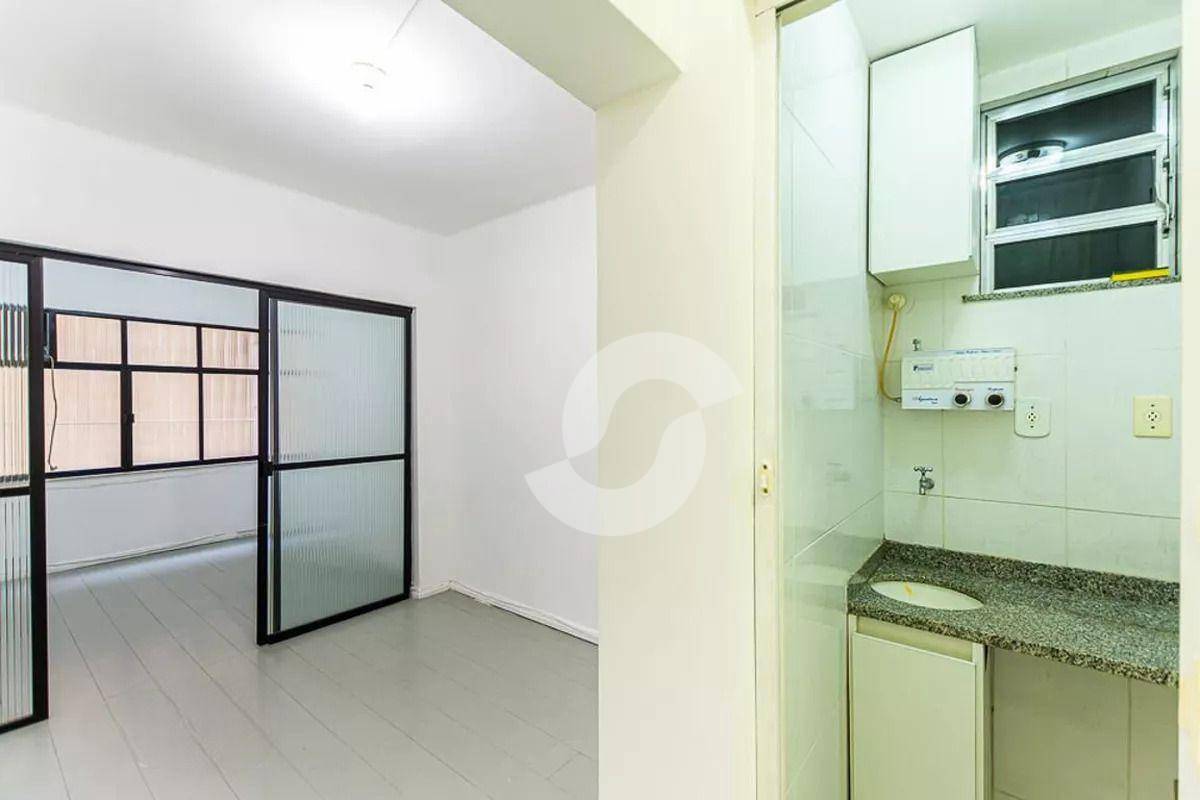 Apartamento à venda com 1 quarto, 32m² - Centro,Niterói