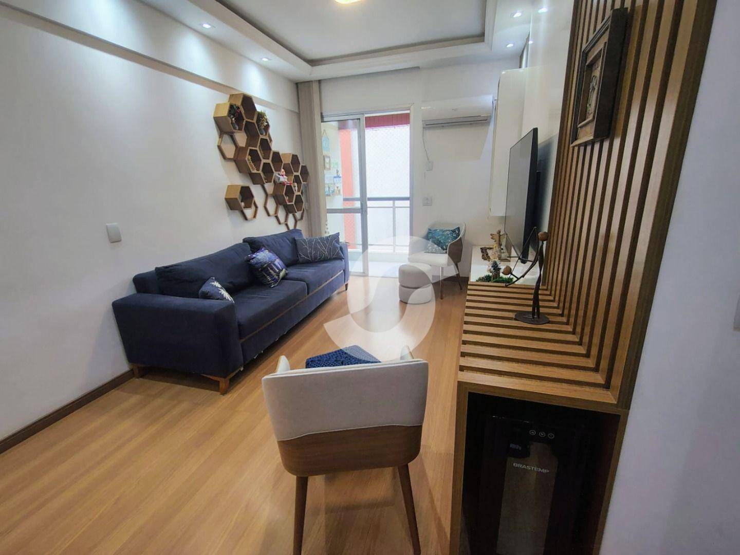 Apartamento à venda com 3 quartos, 100m² - Icaraí,Niterói