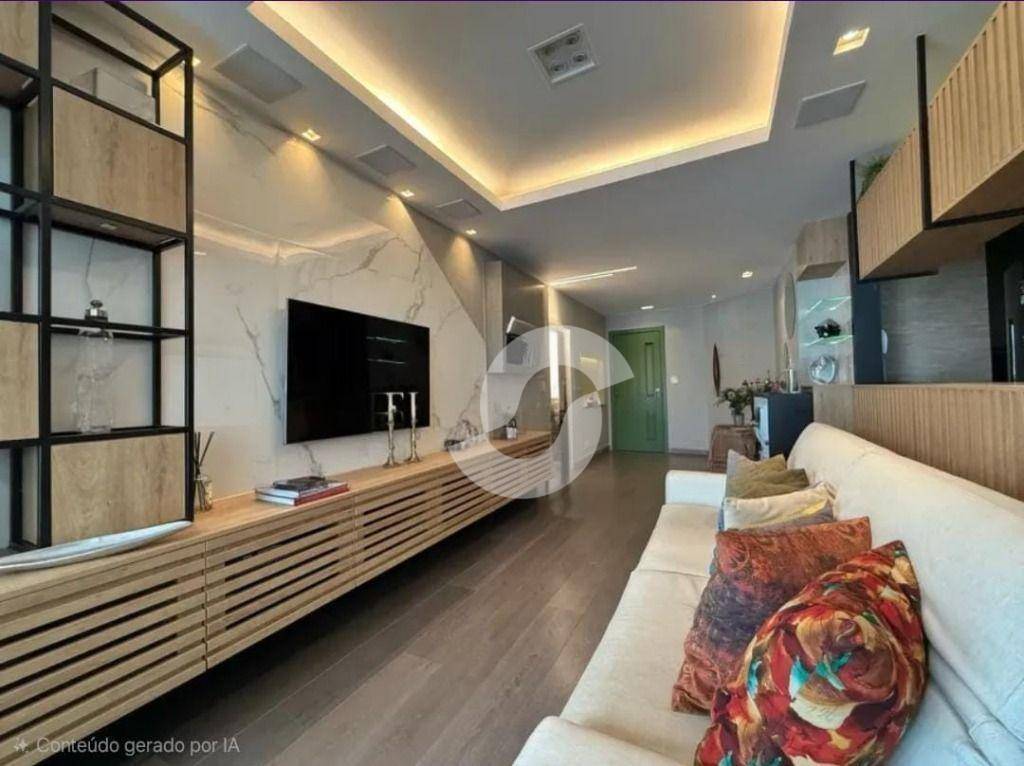  - Apartamento com 2 dormitórios à venda, 82 m² por R$ 1.180.000,00 - Icaraí - Niterói/RJ