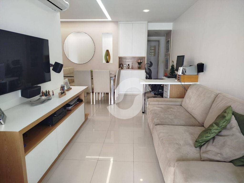  - Apartamento com 3 dormitórios à venda, 100 m² por R$ 1.199.000,00 - Icaraí - Niterói/RJ