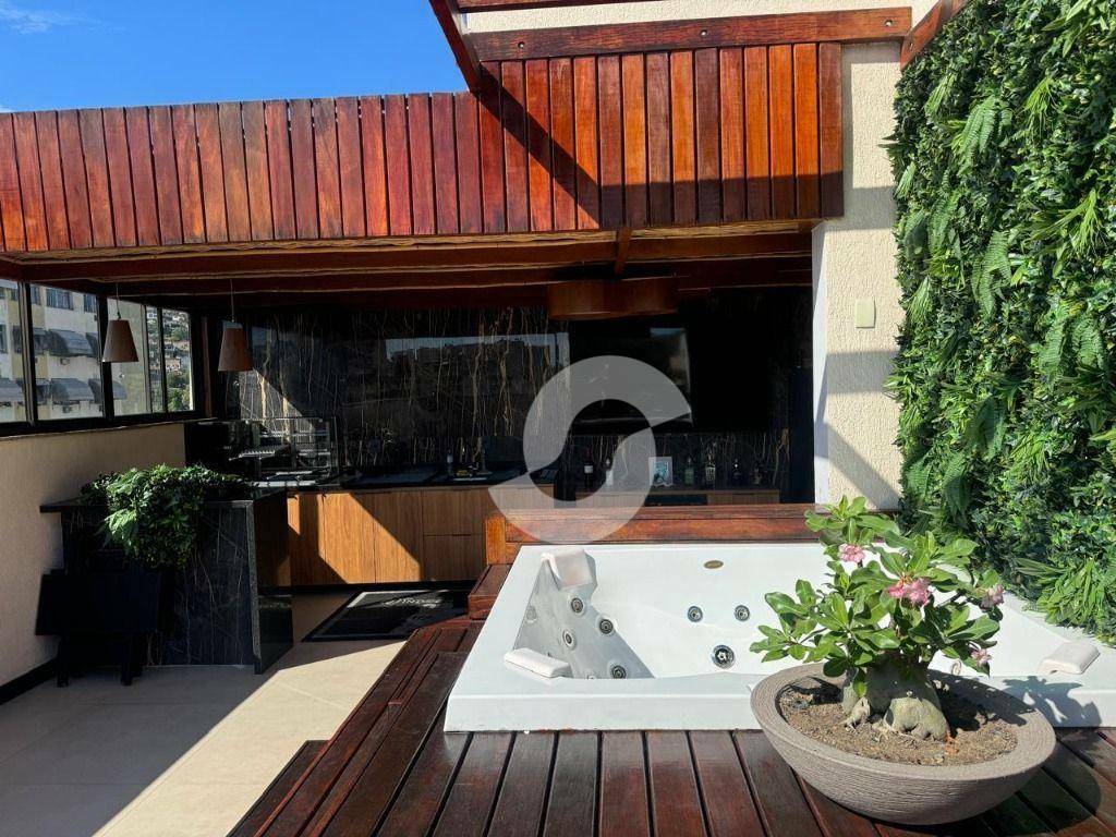 Cobertura à venda com 2 quartos, 200m² - Fonseca,Niterói