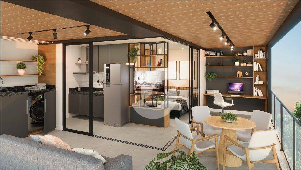  - Studio  Garden com 1 dormitório à venda, 45 m² por R$ 780.000 - Icaraí - Niterói/RJ
