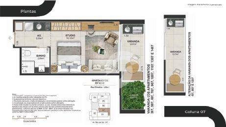 Studio à venda com 1 quarto, 32m² - Icaraí,Niterói